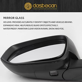 Amazon.com: Dasbecan Left Driver Side Mirror Compatible with